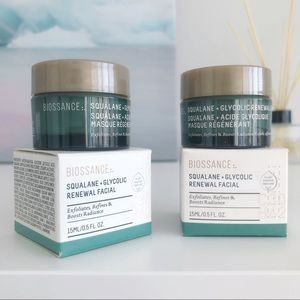 Biossance Squalane Glycolic Renewal Facial Mask